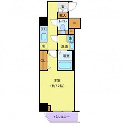 ジェノヴィア田端Ⅲグリーンヴェールの物件間取画像